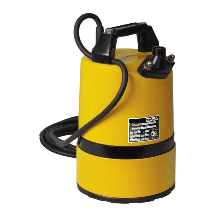 Wacker 2/3 HP 3/4 in. Electric Submersible Utility Pump